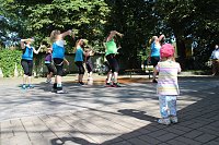 Bild: Sommerfest der VHS "Alle in einem Rhythmus"