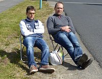 Bild: Erik und Jurij entspannen