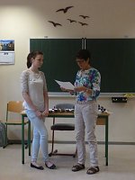 Bild: Engagierte Sch&uuml;ler wurden ausgezeichnet