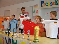 Bild: Die Vorbereitung f&uuml;r die Mini-WM laufen