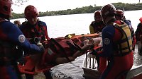 Bild: Wasserretter im Einsatz