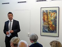 Bild: Neue Ausstellung in der KSK-Galerie