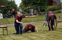 Löschangriff des Feuerwehr-Nachwuchses Bild: Löschangriff des Feuerwehr-Nachwuchses