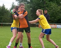 Bild: Premiere im Feldhandball