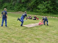 Bild: Nachwuchsfeuerwehren im Wettkampf