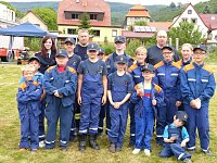 Bild: Nachwuchsfeuerwehren im Wettkampf