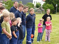 Bild: Nachwuchsfeuerwehren im Wettkampf