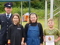 Bild: Nachwuchsfeuerwehren im Wettkampf
