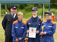 Bild: Nachwuchsfeuerwehren im Wettkampf