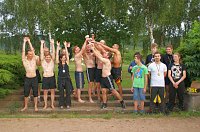 Bild: Sportliches Lager am Stausee