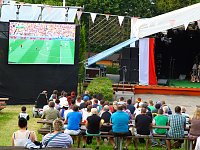 Bild: Public Viewing in Bleicherode