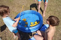 Bild: Wassergaudi am Kiesschacht