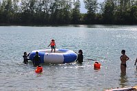 Bild: Wassergaudi am Kiesschacht