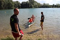Bild: Wassergaudi am Kiesschacht