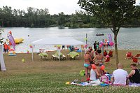 Bild: Wassergaudi am Kiesschacht