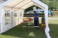 Bild: Gemeinsame &Uuml;bung am Stausee