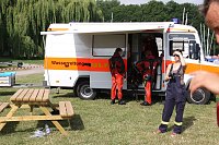 Bild: Gemeinsame &Uuml;bung am Stausee