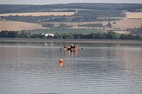 Bild: Gemeinsame &Uuml;bung am Stausee