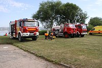 Bild: Gemeinsame &Uuml;bung am Stausee
