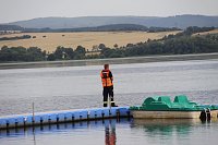 Bild: Gemeinsame &Uuml;bung am Stausee