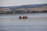 Bild: Gemeinsame &Uuml;bung am Stausee
