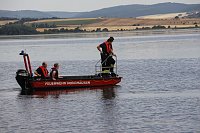 Bild: Gemeinsame &Uuml;bung am Stausee