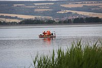 Bild: Gemeinsame &Uuml;bung am Stausee