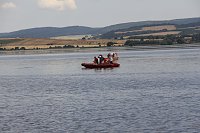Bild: Gemeinsame &Uuml;bung am Stausee