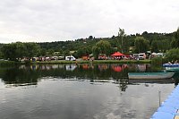 Bild: Gemeinsame &Uuml;bung am Stausee