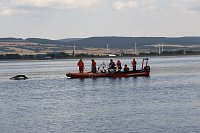 Bild: Gemeinsame &Uuml;bung am Stausee