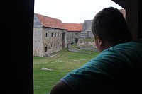 Bild: Arbeitseinsatz auf Burg Lohra