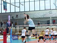 Bild: Volleyball in der Wiedigsburghalle