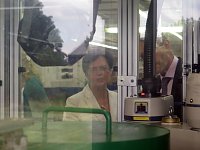 Bild: Christine Lieberknecht auf Tour bei Norsystec