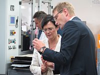 Bild: Christine Lieberknecht auf Tour bei Norsystec