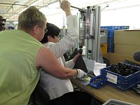 Bild: Christine Lieberknecht auf Tour bei Norsystec