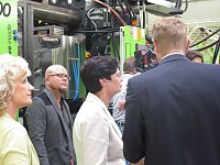 Bild: Christine Lieberknecht auf Tour bei Norsystec
