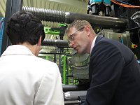 Bild: Christine Lieberknecht auf Tour bei Norsystec