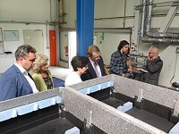 Bild: Christine Lieberknecht auf Tour bei Norsystec