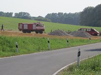 Bild: Feld brannte