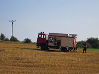 Bild: Feld brannte