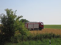 Bild: Feld brannte
