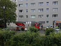 Bild: Einsatz in der Wolfstra&szlig;e