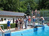 Bild: Neptunfest im Waldbad Ilfeld
