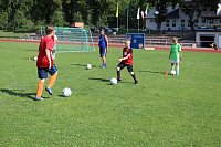 Bild: Volles Training bei der Fu&szlig;ballschule