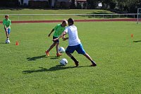 Bild: Volles Training bei der Fu&szlig;ballschule