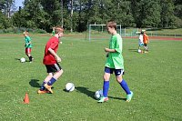 Bild: Volles Training bei der Fu&szlig;ballschule