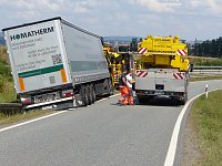 Bild: Bergung in der Auffahrt
