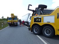 Bild: Bergung in der Auffahrt