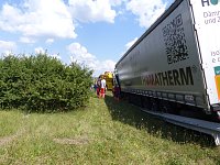 Bild: Bergung in der Auffahrt