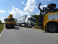 Bild: Bergung in der Auffahrt
